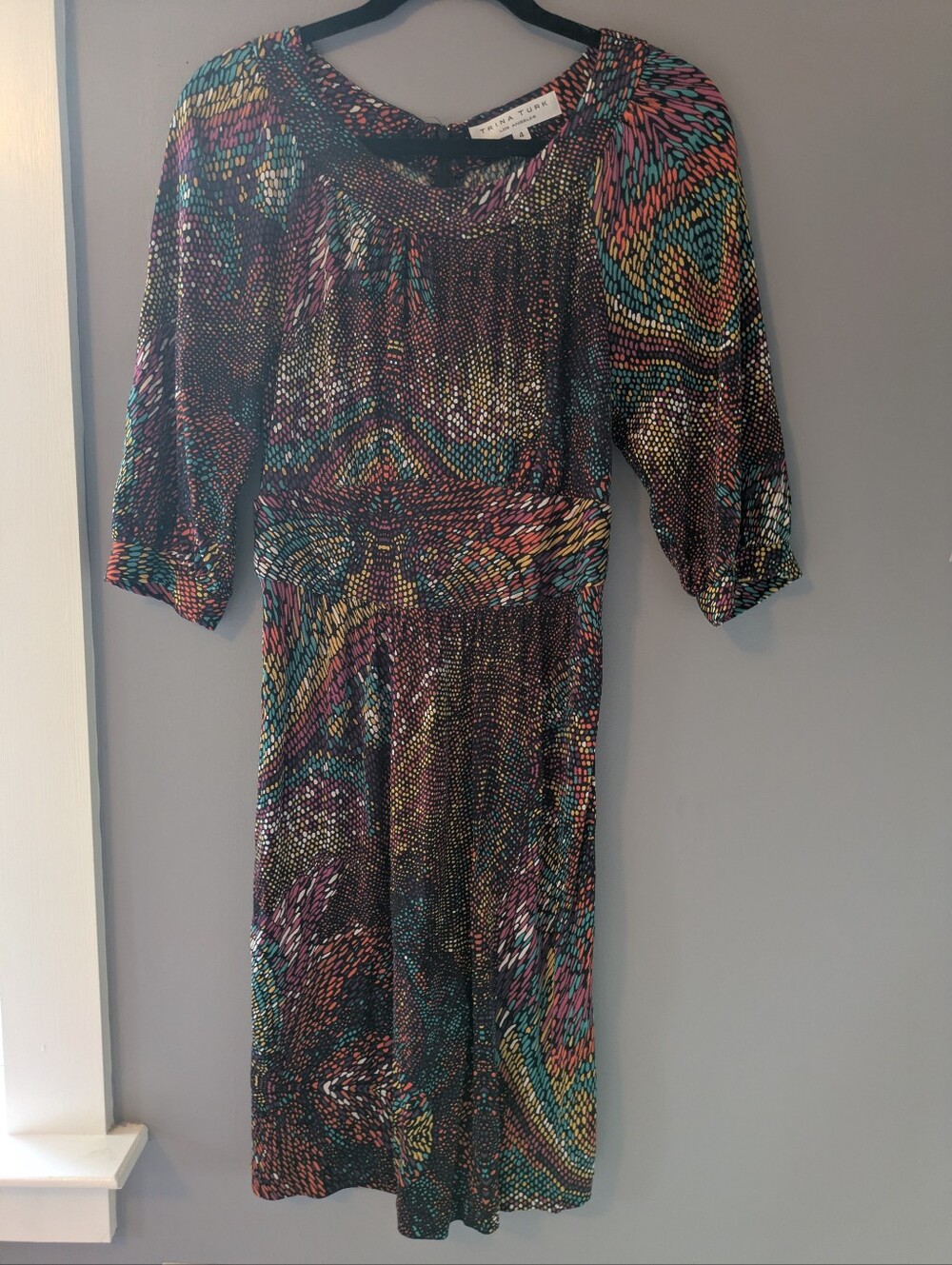 Trina Turk Silk Dress 4